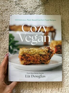 Cozy Vegan by Liz Douglas - White Cover Cookbook
